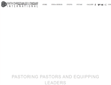 Tablet Screenshot of fcf.org
