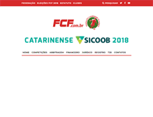 Tablet Screenshot of fcf.com.br
